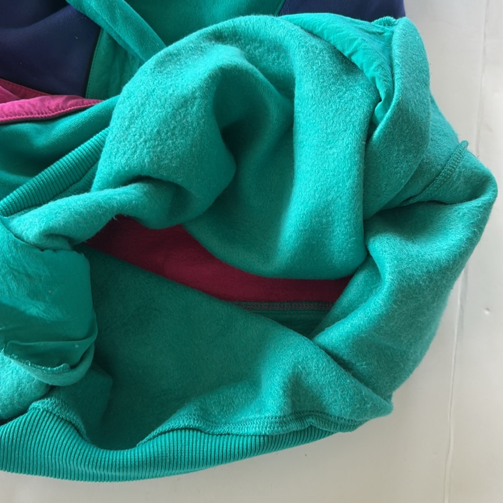Eddie Bauer Vintage Colorblock Pullover Sweatshirt size Medium - Picture 7 of 8